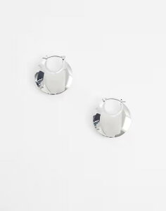 �G�C�\�X ���f�B�[�X �A�N�Z�T���[ �s�A�X�E�C�������O �~�j ASOS DESIGN mini chubby hoop earrings tone SILVER �V���o�[