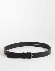�W���b�N �A���h �W���[���Y �����Y �A�N�Z�T���[ �x���g ���U�[ Jack & Jones leather mix belt Black �u���b�N