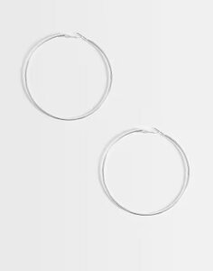 �A�N�Z�T���C�Y ���f�B�[�X �A�N�Z�T���[ �s�A�X�E�C�������O Accessorize large simple hoop SILVER �V���o�[