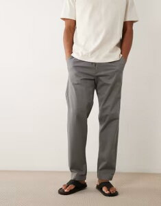 �W���b�N �A���h �W���[���Y �����Y �{�g���X �J�W���A���p���c Jack & Jones loose chino pants in dark Sedona sage �Z�[�W