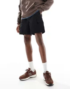 �I�����[�A���h�T���Y �����Y �{�g���X �n�[�t�p���c�E�V���[�c �V���[�g�p���c Only & Sons cargo shorts Black �u���b�N