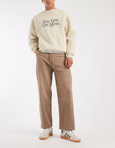 �W���b�N �A���h �W���[���Y �����Y �{�g���X �f�j���p���c �W�[���Y Jack & Jones Alex baggy jeans in washed light Black Denim �u���b�N