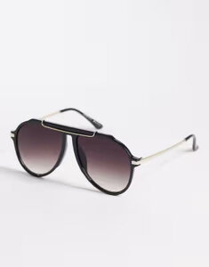 �A���h ���f�B�[�X �A�N�Z�T���[ �T���O���X�E�A�C�E�F�A ALDO scaarlet aviator sunglasses tone and Black �u���b�N