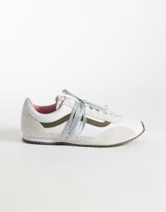 �o���Y ���f�B�[�X �V���[�Y �X�j�[�J�[ �X�G�[�h Vans Luxe Super Low Pro sneakersuede WHITE �z���C�g