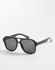 �A���h ���f�B�[�X �A�N�Z�T���[ �T���O���X�E�A�C�E�F�A ALDO biilliee aviator sunglasses in all Black �u���b�N