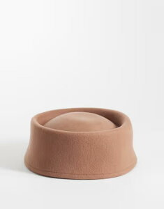 �G�C�\�X ���f�B�[�X �A�N�Z�T���[ �X�q ASOS DESIGN pillbox hat in camel felt CAMEL �L������