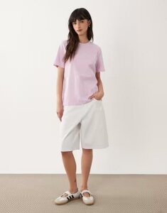 �s�[�V�[�Y ���f�B�[�X �g�b�v�X T�V���c Pieces boxy t-shirt in winsome orchid Winsome Orchid