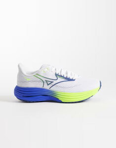 �~�Y�m �����Y �V���[�Y �X�j�[�J�[ Mizuno Wave Rider 29 running sneakers yellow and WHITE �z���C�g