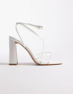 �V�~ ���f�B�[�X �V���[�Y �T���_�� �q�[�� SIMMI Shoesimmi London Carmela block heeled sandals WHITE PU �z���C�g