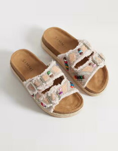 �V�~ ���f�B�[�X �V���[�Y �T���_�� SIMMI ShoesIMMI London Mayha beededouble buckle sandals PINK �s���N