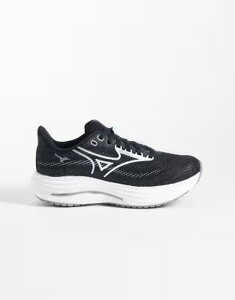 �~�Y�m ���f�B�[�X �V���[�Y �X�j�[�J�[ Mizuno Wave Rider 29 sneakers and Black and white �z���C�g