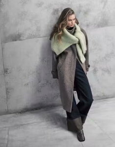 �A���P�b�g ���f�B�[�X �A�E�^�[ �R�[�g �~�f�B �E�[�� ARKET wool and alpaca oversized midi coat in dark mole BROWN �u���E��