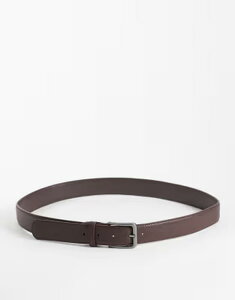 �W���b�N �A���h �W���[���Y �����Y �A�N�Z�T���[ �x���g ���U�[ Jack & Jones leather belt Brown stone �u���E��