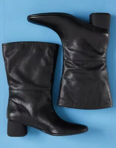 �o�K�{���h ���f�B�[�X �V���[�Y �u�[�c�E���C���u�[�c �M���U�[ �A���N�� ���U�[ Vagabond Shoemakers Livia round toe ruched leather ankle boots Black Leather �u���b�N