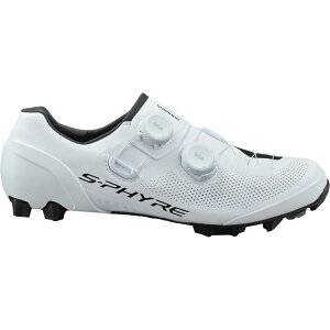 �V�}�m �����Y �V���[�Y �X�j�[�J�[ Shimano XC903 S-PHYRE Wide Cycling Shoe - Men's White �z���C�g
