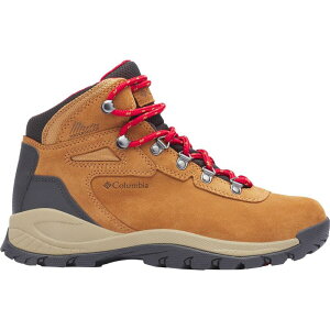 �R�����r�A ���f�B�[�X �V���[�Y �u�[�c�E���C���u�[�c �v���X�T�C�Y �u�[�c Columbia Newton Ridge Plus WP Amped Wide Hiking Boot - Women's Elk/Mountain Red ���b�h