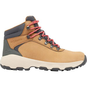 RrA fB[X V[Y Xj[J[ Columbia Newton Wander Mid Hiking Shoe - Women's Elk/Sunset Red bh