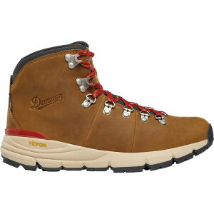 �_�i�[ ���f�B�[�X �V���[�Y �u�[�c�E���C���u�[�c Danner Mountain 600 Leaf 4.5in GTX Hiking Boot - Women's Grizzly Brown/Rhodo Red ���b�h