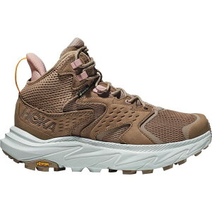�z�J�I�l�I�l ���f�B�[�X �V���[�Y �u�[�c�E���C���u�[�c �L���b�v �u�[�c HOKA Anacapa 2 Mid GTX Hiking Boot - Women's Dune/Ice Flow