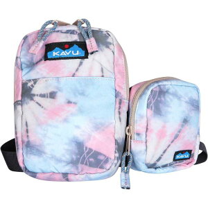 �J�u�[ �����Y �A�N�Z�T���[ ���z KAVU Yorktown Cross Body Wallet Spiral Tie Dye