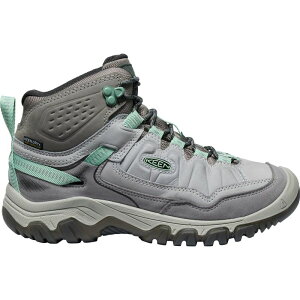 L[ fB[X V[Y u[cECu[c KEEN Targhee IV Mid WP Hiking Boot - Women's Alloy/Granite Green O[