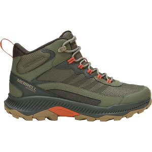 ������ �����Y �V���[�Y �X�j�[�J�[ �u�[�c Merrell Speed Strike 2 Mid WP Hiking Boot - Men's Olive �I���[�u
