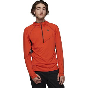 �u���b�N�_�C�������h �����Y �g�b�v�X �V���c �p�[�J�[ Black Diamond Alpenglow Pro Hoodie - Men's Octane