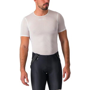 �J�X�e�� �����Y �g�b�v�X �V���c ���b�V�� ���� Castelli Pro Mesh 2.0 Short-Sleeve Shirt - Men's White �z���C�g
