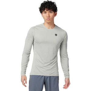 【送料無料】 フォックスレーシング メンズ Tシャツ トップス Flexair Ascent Long-Sleeve Jersey - Men's Grey Vintage