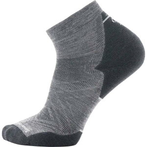 �X�}�[�g�E�[�� �����Y �A���_�[�E�F�A �C�� �A���N�� Smartwool Run Targeted Cushion Ankle Sock Medium Gray �O���[