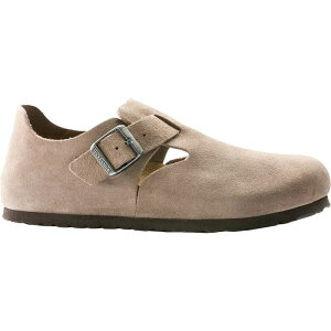 �r���P���V���g�b�N �����Y �V���[�Y �X�j�[�J�[ �X�G�[�h Birkenstock London Suede Shoe - Men's Taupe Suede �g�[�v