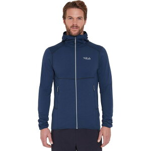 ���u �����Y �A�E�^�[ �W���P�b�g�E�u���]�� �t�[�f�b�h�W���P�b�g �W���P�b�g Rab Evolute Hooded Jacket - Men's Tempest Blue �u���[