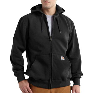 �J�[�n�[�g �����Y �A�E�^�[ �p�[�J�[�E�X�E�F�b�g �X�E�F�b�g �V���c Carhartt Rain Defender Paxton Full-Zip Hooded Sweatshirt - Men's Black �u���b�N