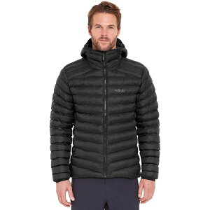 ���u �����Y �A�E�^�[ �W���P�b�g�E�u���]�� �W���P�b�g Rab Cirrus Alpine Jacket - Men's Black �u���b�N