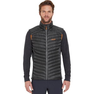 ���u �����Y �g�b�v�X �x�X�g Rab Cirrus Flex Vest - Men's Graphene