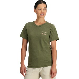 �A�E�g�h�A���T�[�` �����Y �g�b�v�X T�V���c ���S Outdoor Research Switchback Logo T-Shirt Grove/Pro Khaki �J�[�L