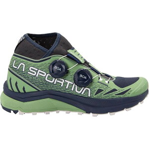 ���X�|���e�B�o ���f�B�[�X �V���[�Y �X�j�[�J�[ La Sportiva Jackal II BOA Trail Running Shoe - Women's Night Sky/Aspen Green �O���[��