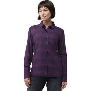�t�H�b�N�X���[�V���O ���f�B�[�X �g�b�v�X �V���c Fox Racing Survivalist Stretch Flannel - Women's Dark Purple �p�[�v��