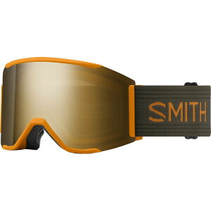 X~X Y ANZT[ TOXEACEFA Smith Squad MAG Goggles Sunrise/ChromaPop Sun Black Gold Mirror ubN