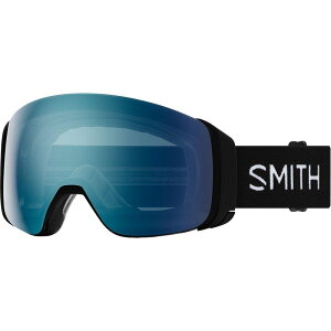 �X�~�X �����Y �A�N�Z�T���[ �T���O���X�E�A�C�E�F�A Smith 4D MAG ChromaPop Goggles Black/ChromaPop Everyday Blue Mirror �u���b�N