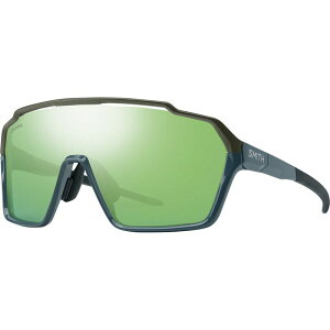 yz X~X Y TOXEACEFA ANZT[ Shift XL MAG ChromaPop Sunglasses Stone/Moss/ChromaPop Green Mirror