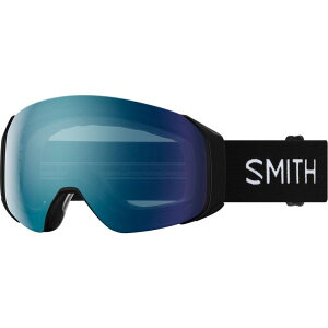 �X�~�X �����Y �A�N�Z�T���[ �T���O���X�E�A�C�E�F�A Smith 4D MAG S Goggles Black/ChromaPop Everyday Blue Mirror �u���b�N