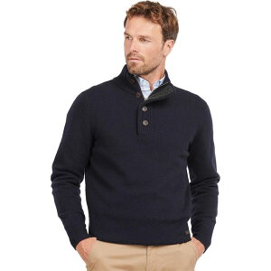 ouA[ Y AE^[ jbgEZ[^[ Z[^[ Barbour Patch Half-Zip Sweater - Men's Navy lCr[