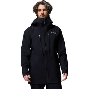 �R�����r�A �����Y �A�E�^�[ �W���P�b�g�E�u���]�� �W���P�b�g Columbia Platinum Peak II 3L Shell Jacket - Men's Black2