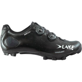 レイク メンズ スニーカー シューズ MX332 Wide Clarino Mountain Bike Shoe - Men's Black/Silver Clarino