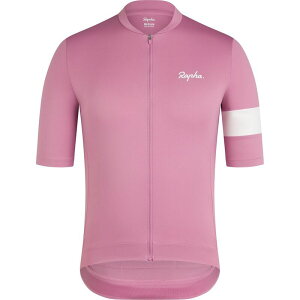 ���t�@ �����Y �g�b�v�X T�V���c �W���[�W�[ Rapha Core Jersey - Men's Dusty Mauve/White �z���C�g