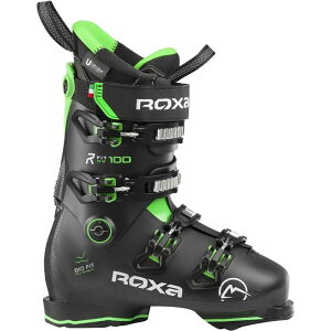 ���N�T �����Y �V���[�Y �u�[�c�E���C���u�[�c Roxa R/Fit 100 Gw Ski Boots - Men's 2025 Black/Lime �u���b�N
