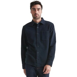 DU/ER �����Y �g�b�v�X �V���c DU/ER No Sweat Moleskin Shirt - Men's Navy �l�C�r�[