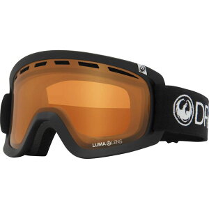 hS Y ANZT[ TOXEACEFA Dragon D2 Base Mto 2 Goggles Black/Lumalens Amber Lens ubN