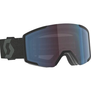 yz XRbg Y TOXEACEFA ANZT[ Shield Snow Goggles 2025 Mineral Black W/ Enhancer Blue Chrome Lens